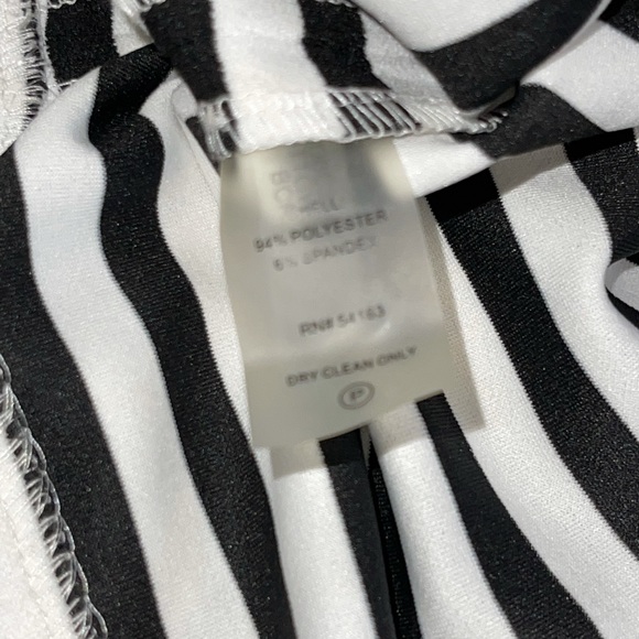 Calvin Klein Striped Cold-shoulder Sheath Dress - Picture 10 of 10